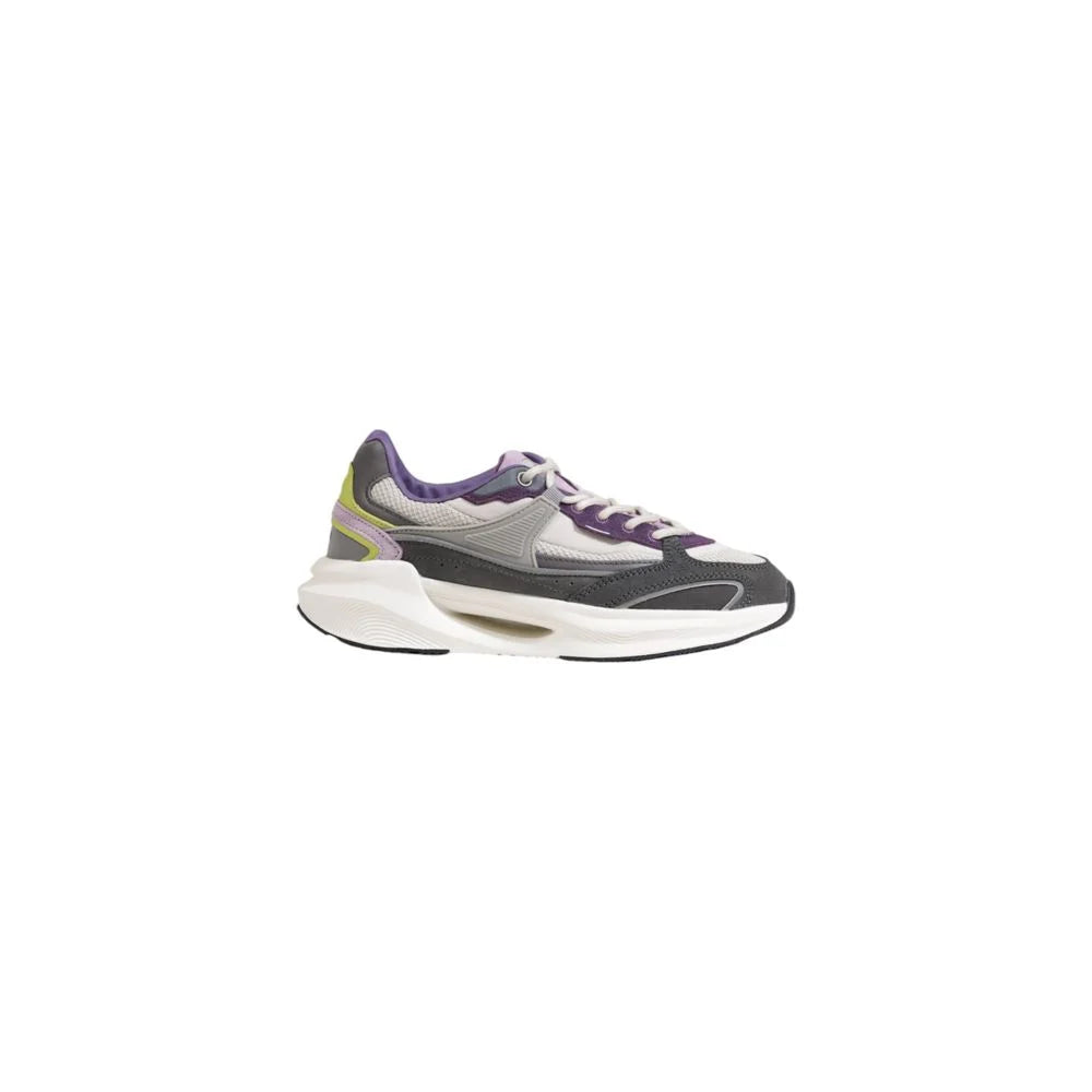 D.A.T.E Gray Fabric Sneaker - Sneakers