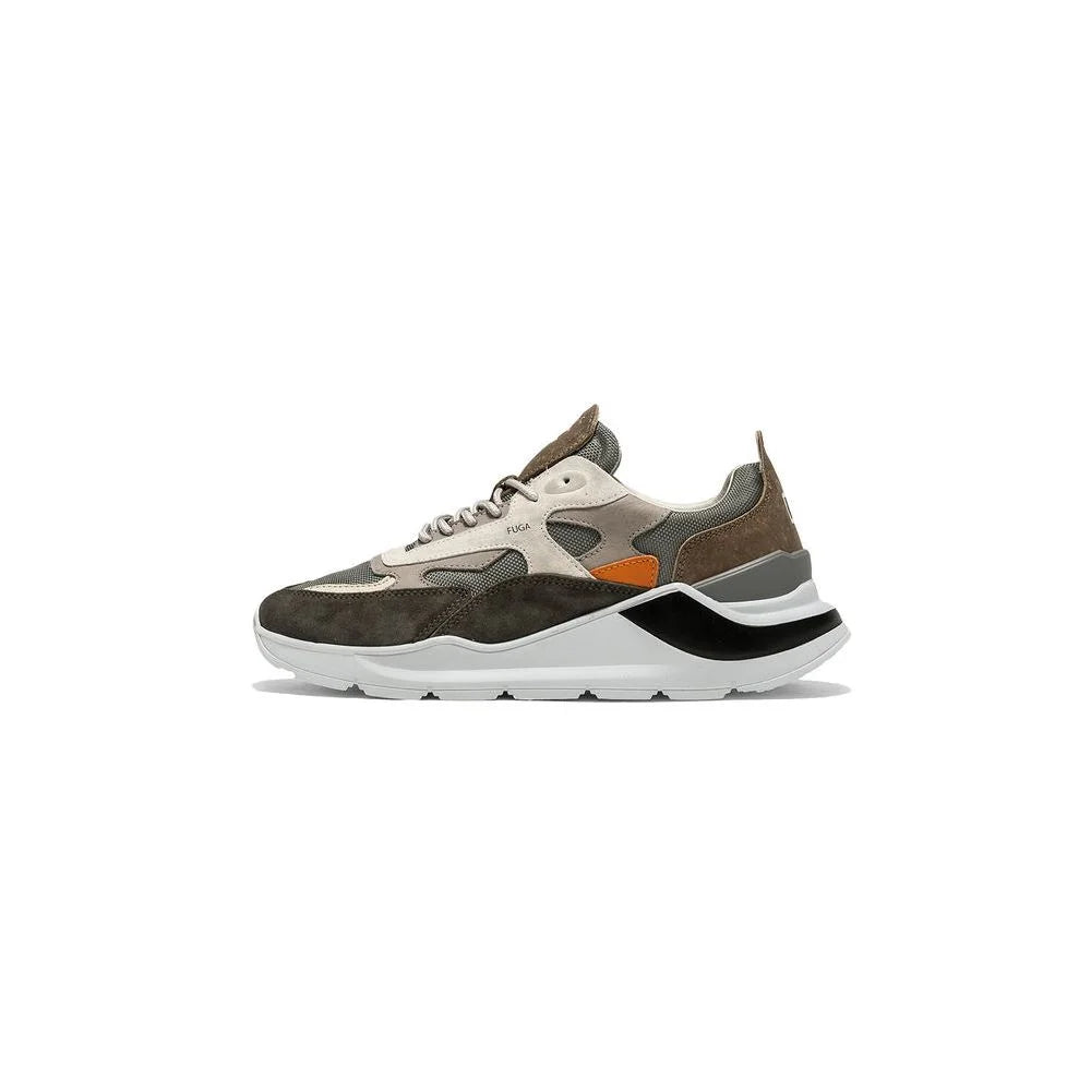 D.A.T.E Gray Leather Sneaker - EU43/US10 - Sneakers