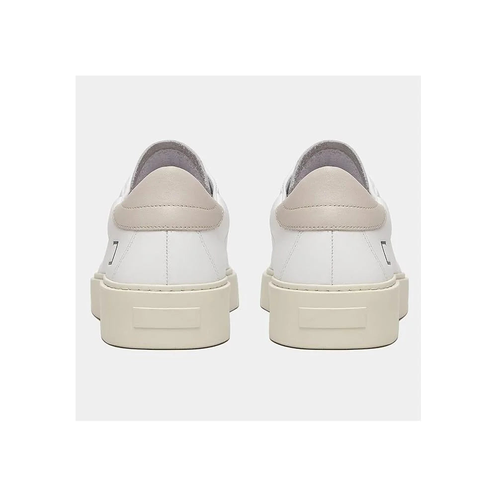 D.A.T.E White Leather Sneaker - EU40/US7 - Sneakers