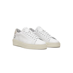 D.A.T.E White Leather Sneaker - EU40/US7 - Sneakers