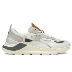 D.A.T.E White Leather Sneaker - EU41/US8 - Sneakers