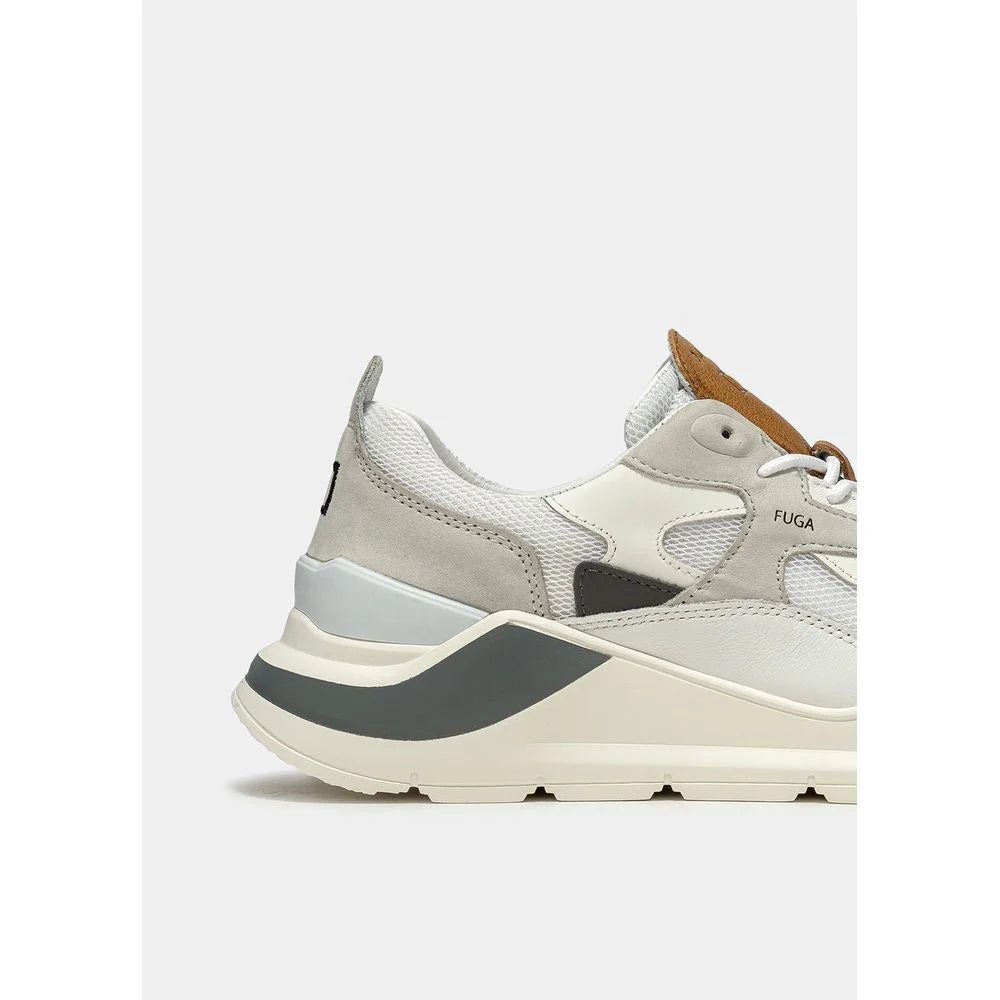 D.A.T.E White Leather Sneaker - EU41/US8 - Sneakers