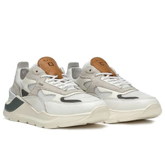 D.A.T.E White Leather Sneaker - EU41/US8 - Sneakers