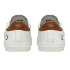 D.A.T.E White Leather Sneaker - Sneakers