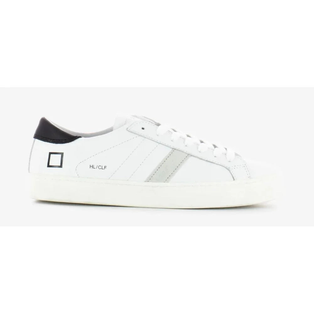 D.A.T.E White Leather Sneaker - Sneakers