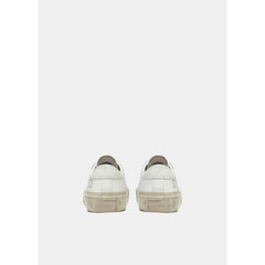 D.A.T.E White Leather Sneaker - Sneakers
