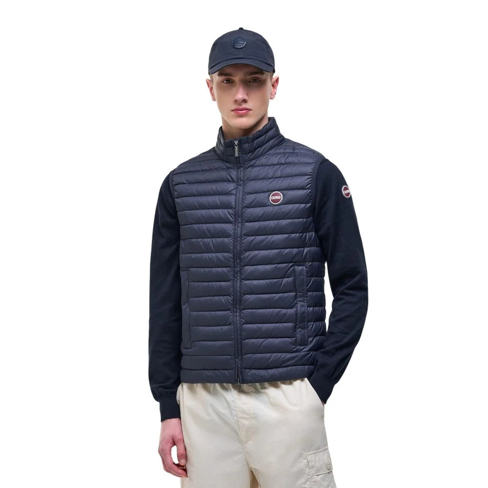 Colmar Originals Blue Polyamide Sleveless Jacket