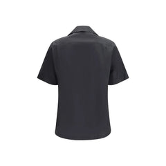 Dolce & Gabbana Black Cotton Shortsleeve Shirt