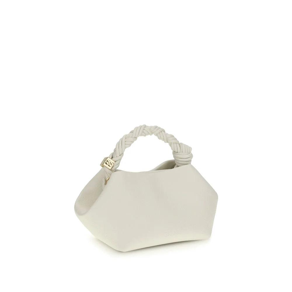 Ganni White Recycled Polyester Shoulder Bag