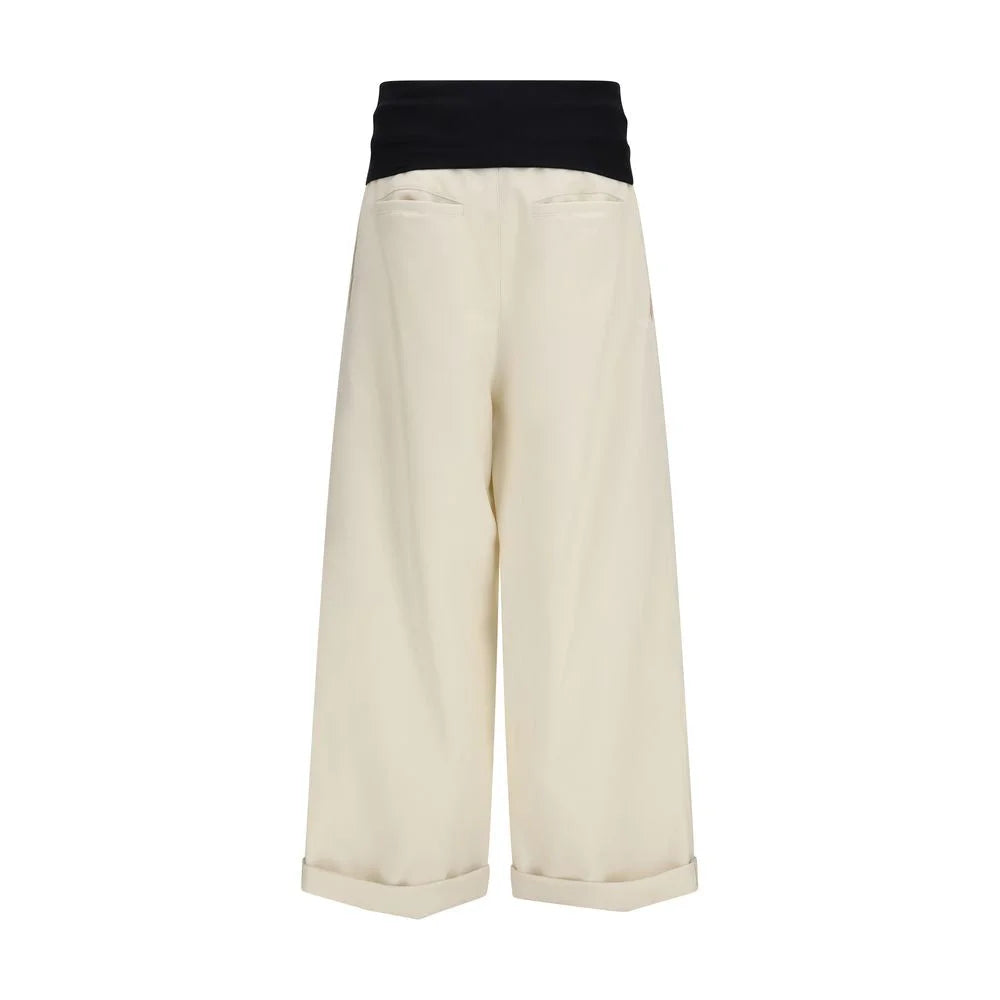 Darkpark Beige Cotton Casual Pants - IT40 | M