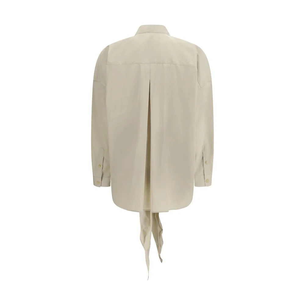 Darkpark Beige Cotton Shirt - XS