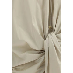 Darkpark Beige Cotton Shirt - XS