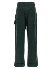 Darkpark Bicolor Cotton Casual Pants