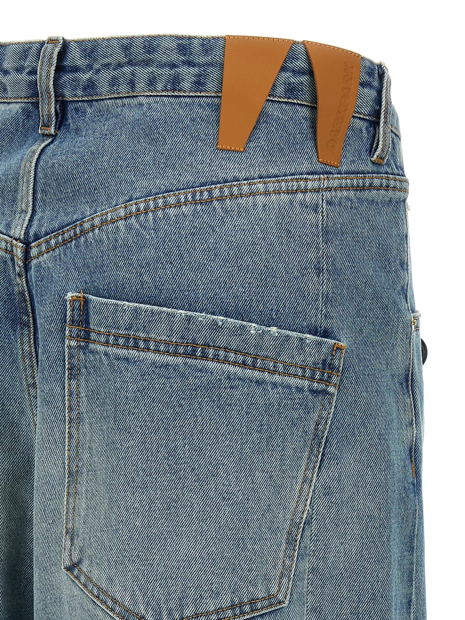 Darkpark Blue Cotton Jeans Denim - W28