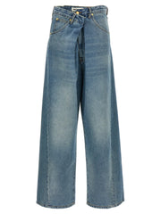 Darkpark Blue Cotton Jeans Denim - W28