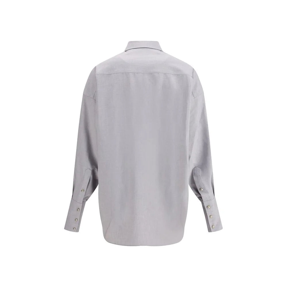 Darkpark Gray Polyester Shirt - M