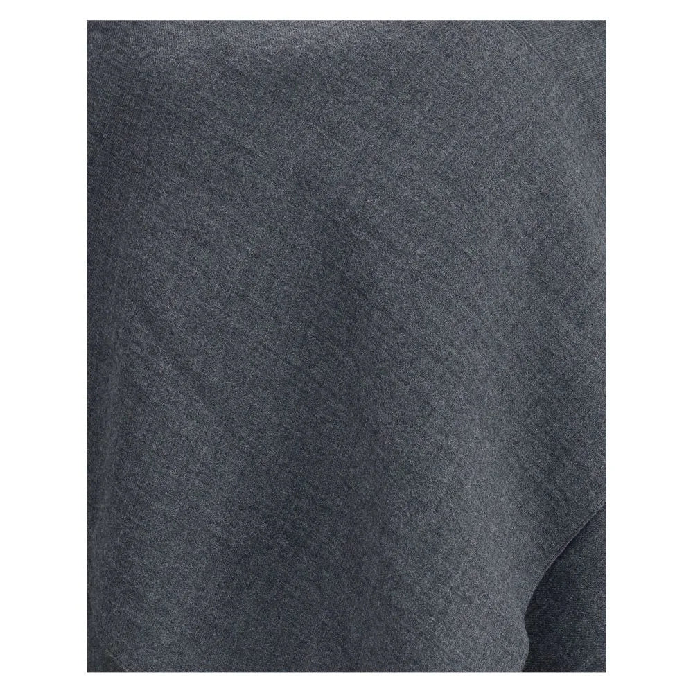 Darkpark Gray Wool Dress Shirt - S