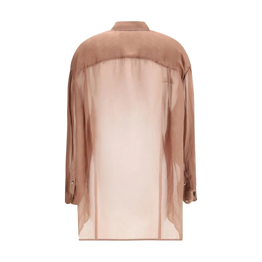 Darkpark Keanu silk organza Shirt - M
