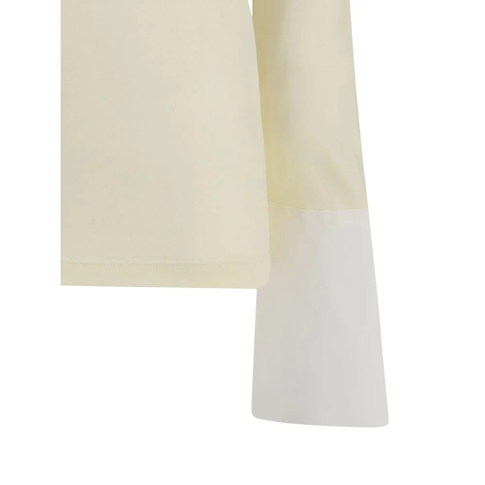 Darkpark Nora Jumper with buttoned Shirt cuffs - Sweaters