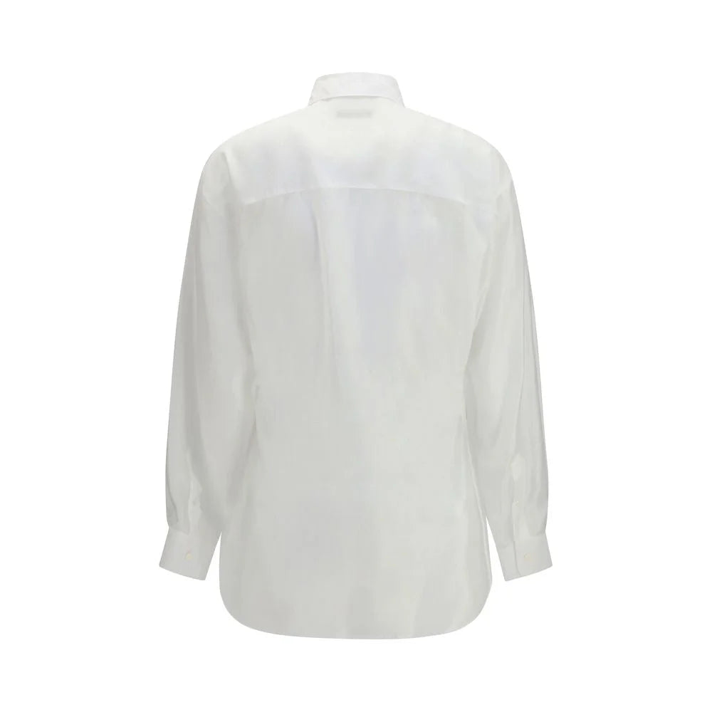 Darkpark White Lyocell Dress Shirt