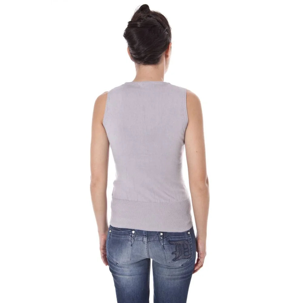 Datch Gray Cotton Sweater - M - Tank Tops
