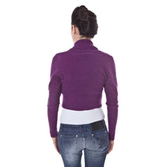 Datch Purple Wool Sweater - Cardigans