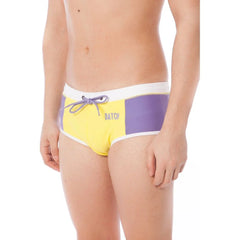 Datch Yellow Elastane Swimwear - XXL