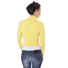 Datch Yellow Wool Sweater - Cardigans
