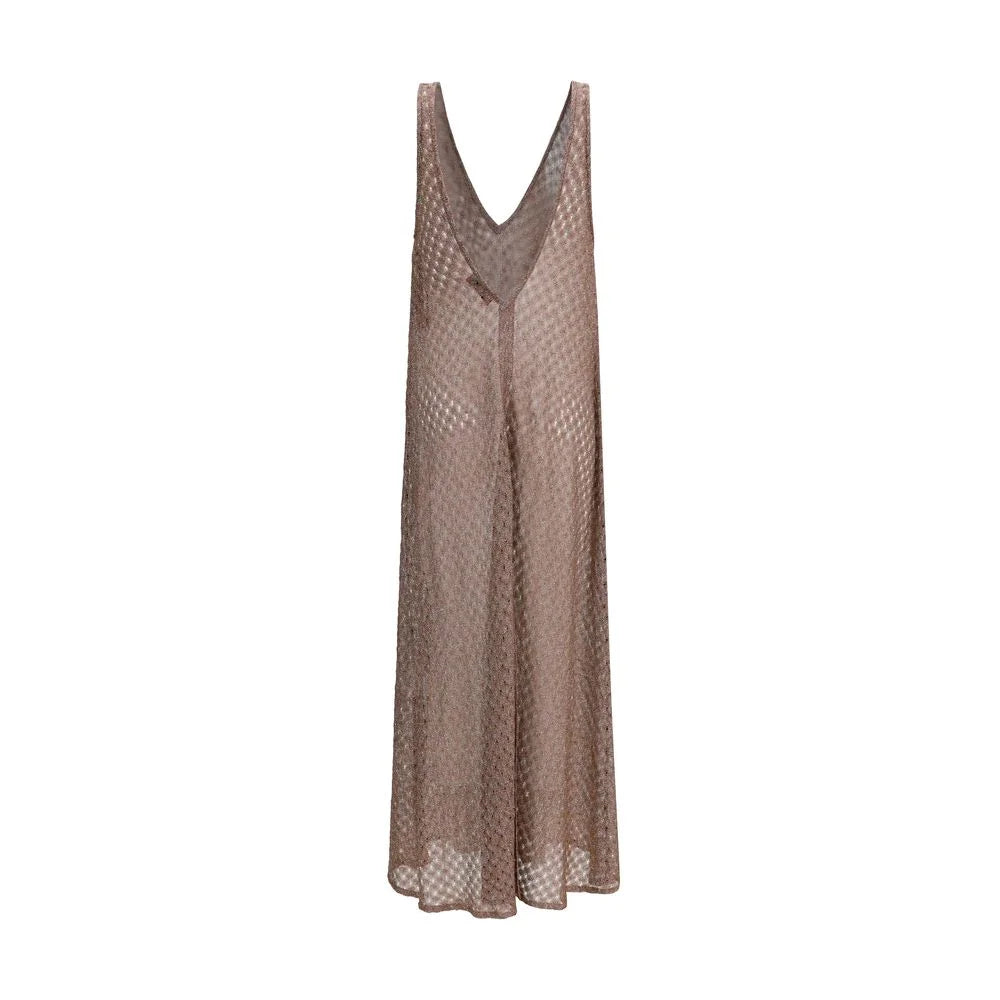 Missoni Brown Viscose Casual Dress - IT42 | L