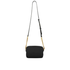 Balmain Black Cotton Shoulder Bag