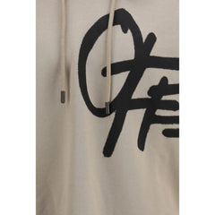 Φούτερ Off-White Μπεζ Βαμβακι