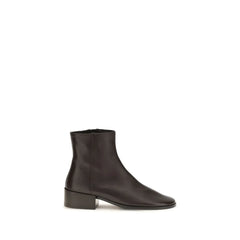 Dear Frances Brown Calf Leather Bos Taurus Ankle Boots