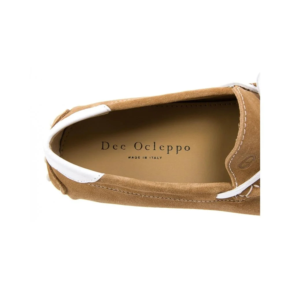 Dee Ocleppo Beige Leather Casual - Flats
