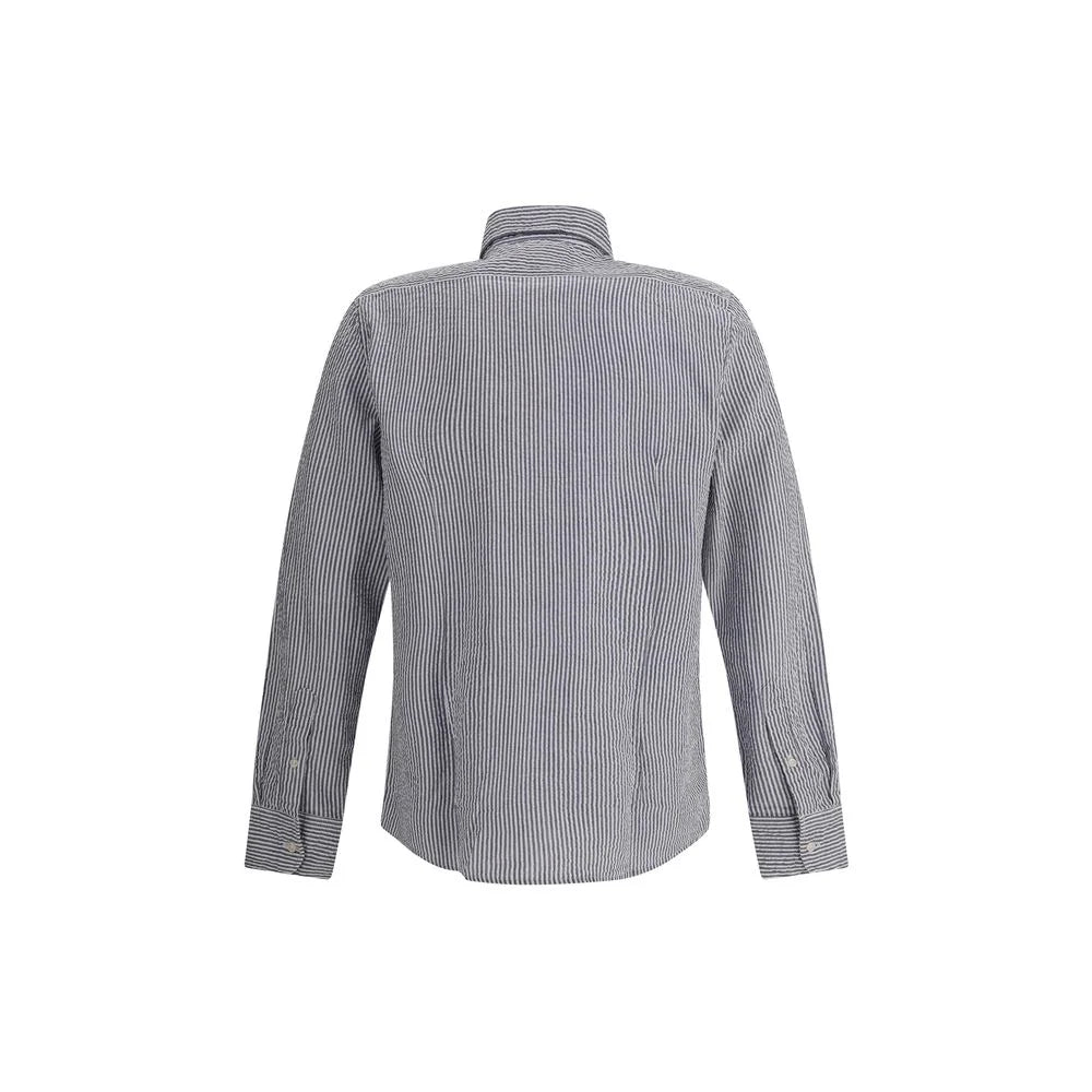 Deperlu Seersucker Shirt - S - Shirts