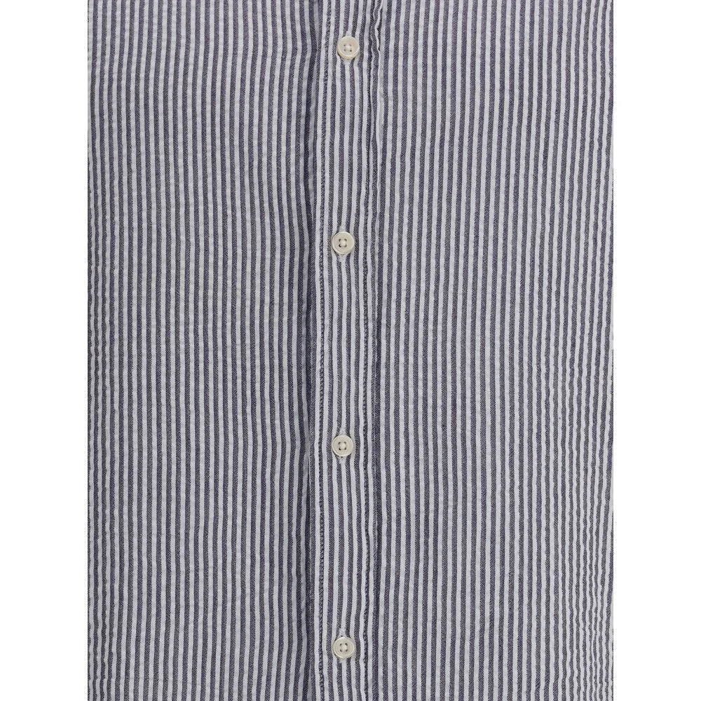 Deperlu Seersucker Shirt - S - Shirts