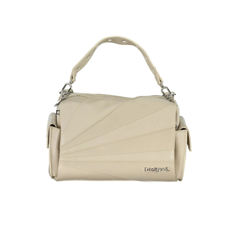 Desigual Beige Polyethylene Handbag - Shoulder Bags