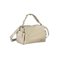 Desigual Beige Polyethylene Handbag - Shoulder Bags