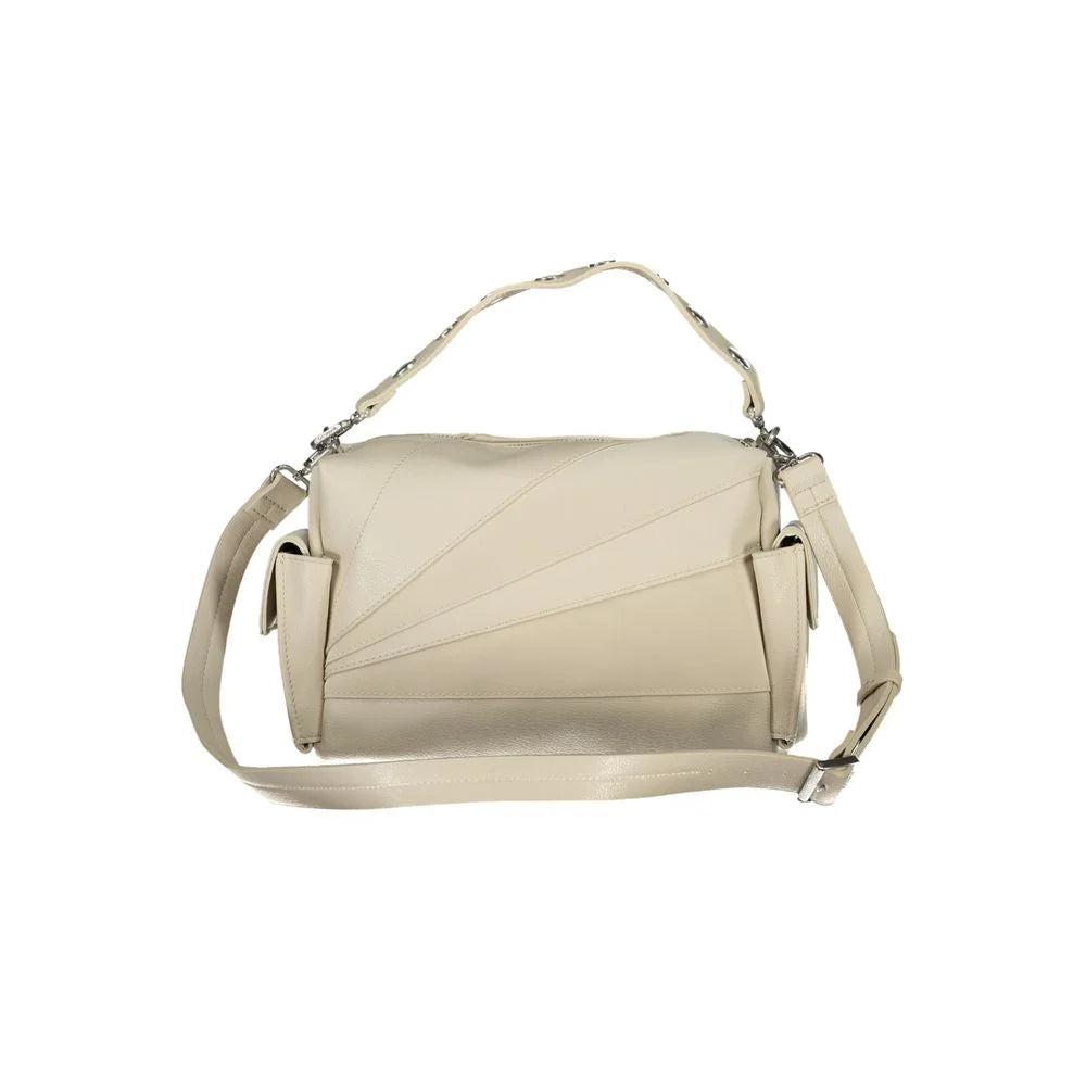 Desigual Beige Polyethylene Handbag - Shoulder Bags
