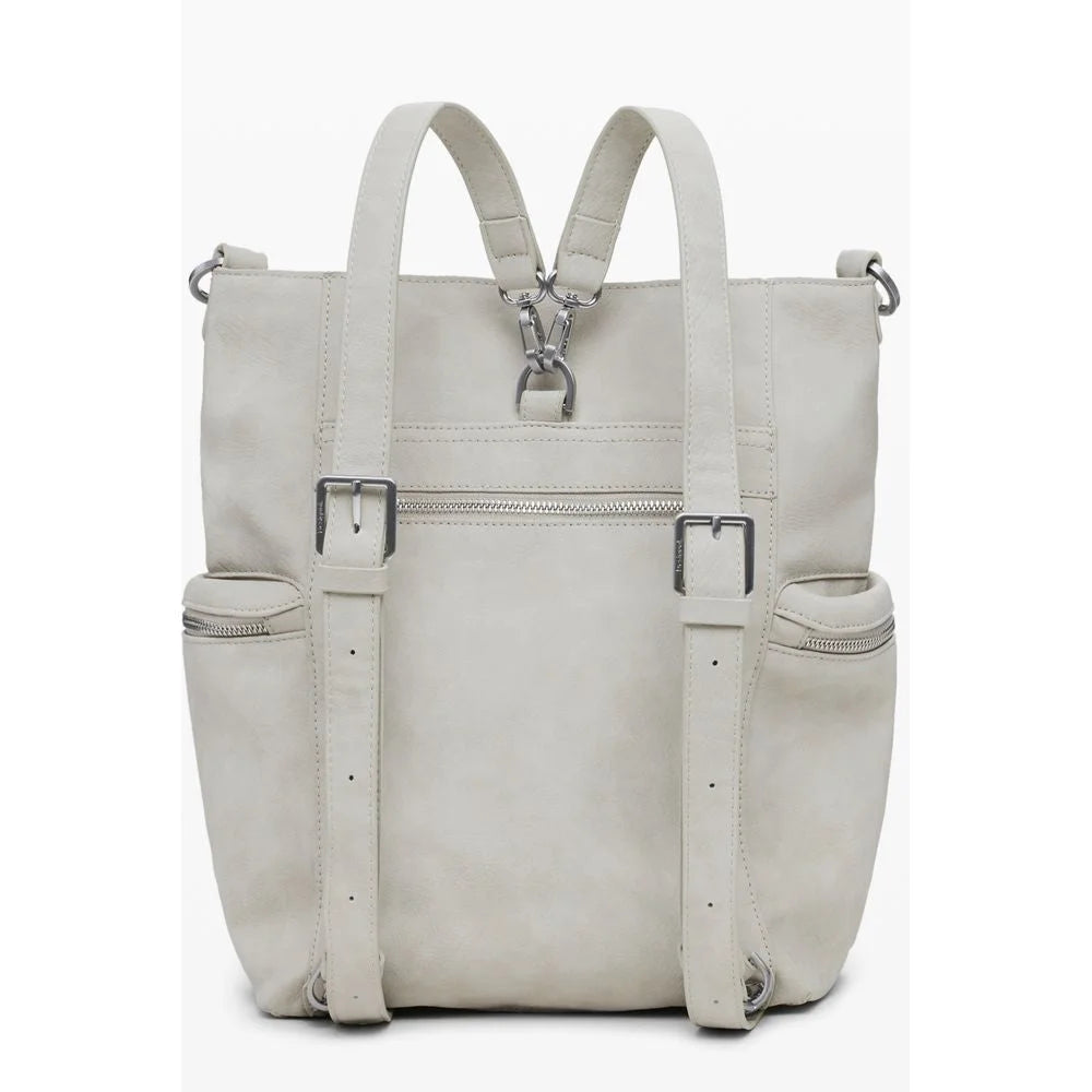 Desigual Beige Polyethylene Women Backpack - Backpacks