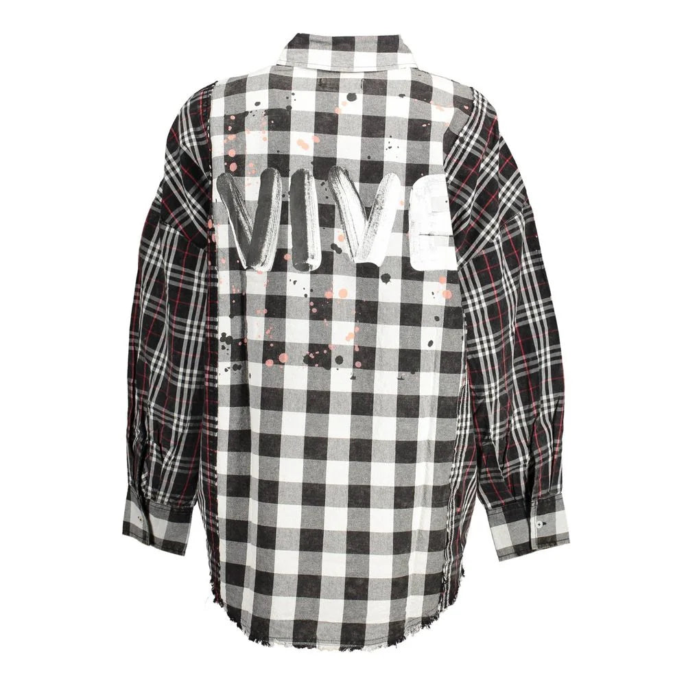 Desigual Black Cotton Shirt - Shirts