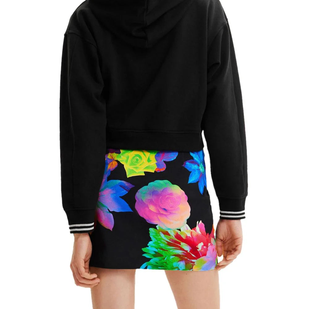Desigual Black Cotton Skirt - M - Skirts
