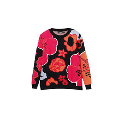Desigual Black Polyamide Sweater - XL - Sweaters