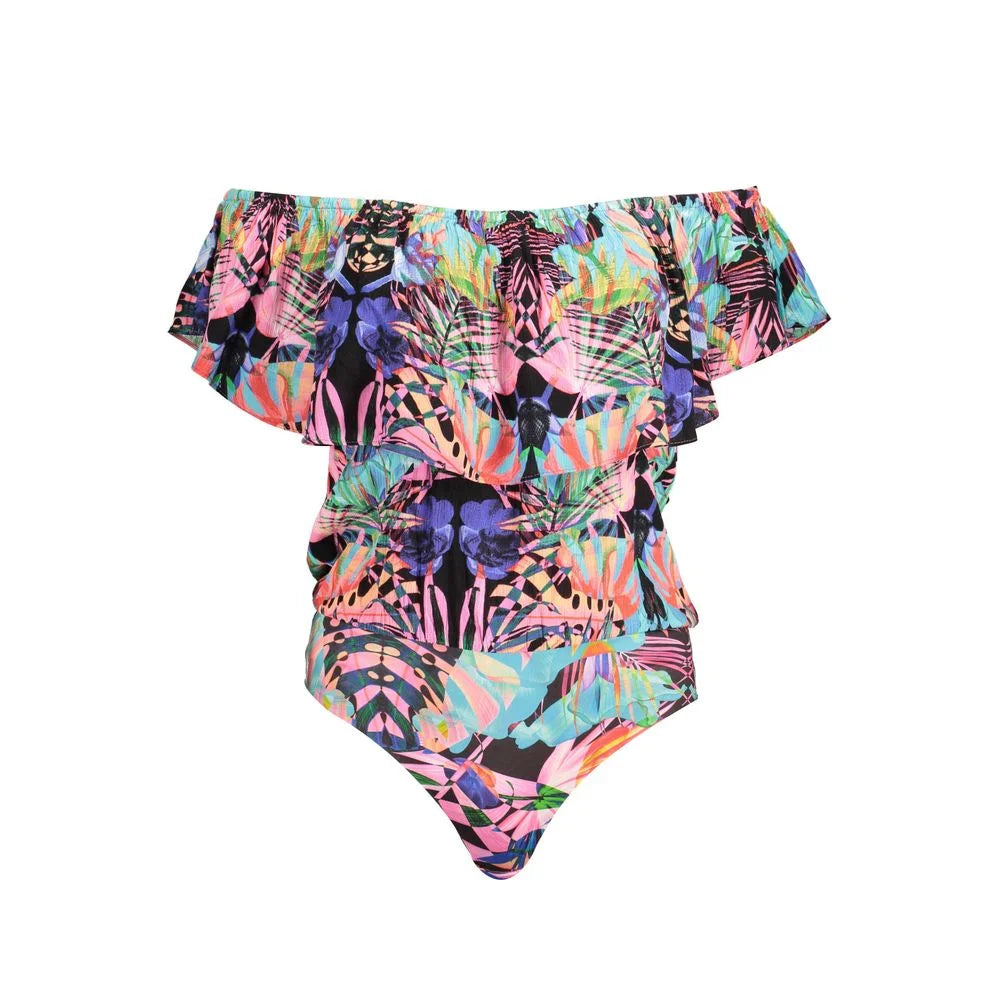 Desigual Black Polyester Bodysuit - 10 | XL