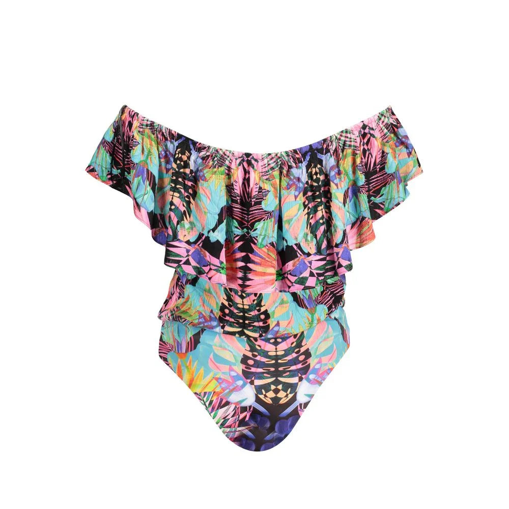 Desigual Black Polyester Bodysuit - 10 | XL - Bodysuits