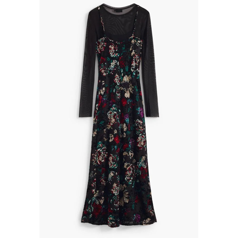 Desigual Black Polyester Dress - Dresses