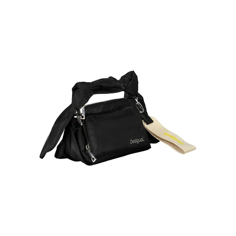 Desigual Black Polyester Handbag - Cross Body Bags