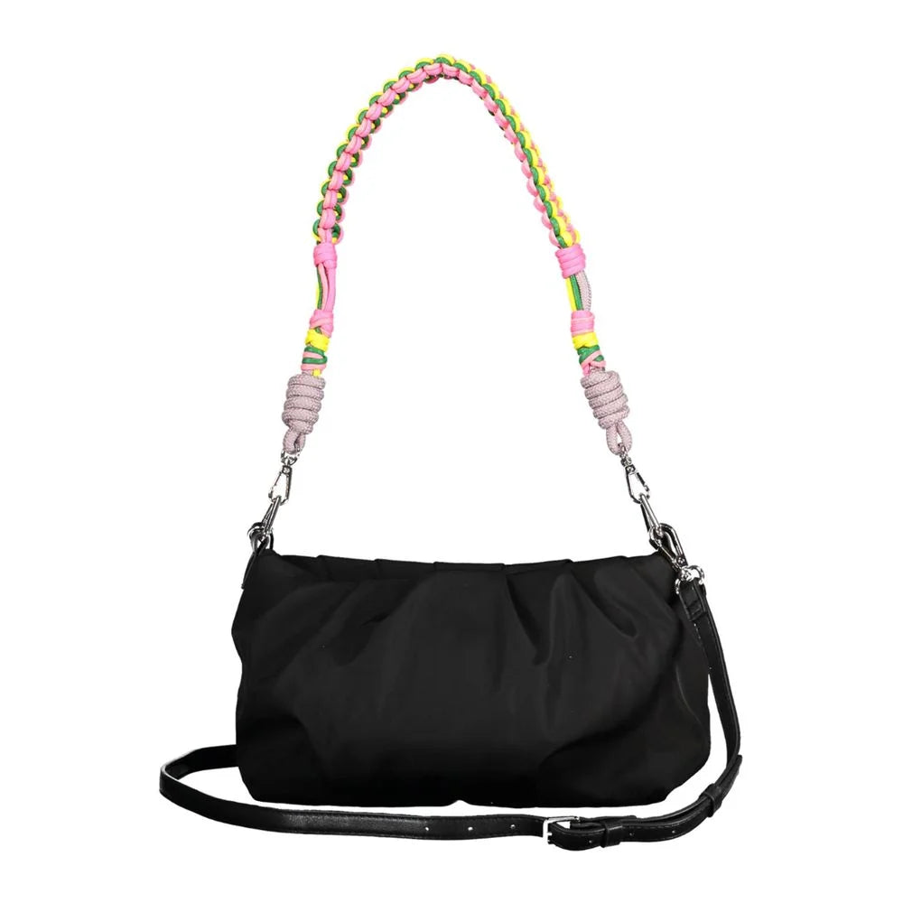 Desigual Black Polyester Handbag - Shoulder Bags