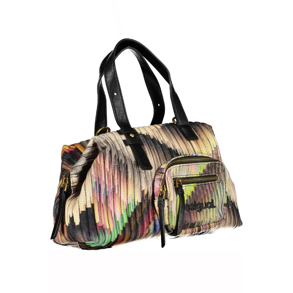 Desigual Black Polyester Handbag - Shoulder Bags