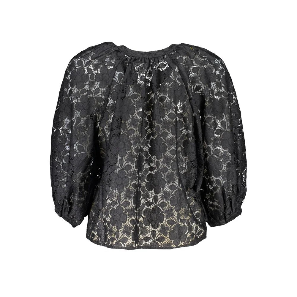 Desigual Black Polyester Shirt - Shirts