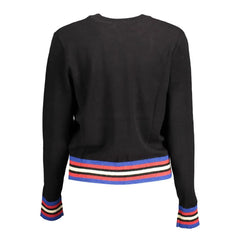 Desigual Black Polyester Sweater - L